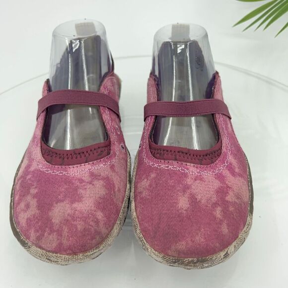 Cushe Shucoon Mary Jane Shoes Women's Size 9 Pink Purple Slip On Loafers Moc - Picture 3 of 12
